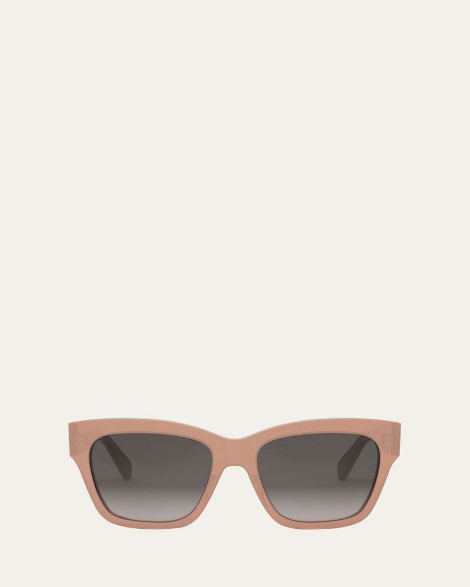 Triomphe Acetate Square Sunglasses